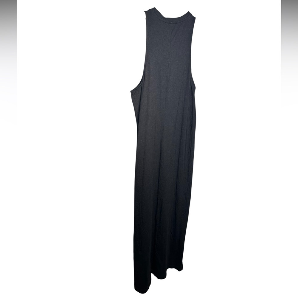 Athleta | Black Sleeveless Maxi Dress | Cotton Modal Blend | Size Small - Picture 4 of 6